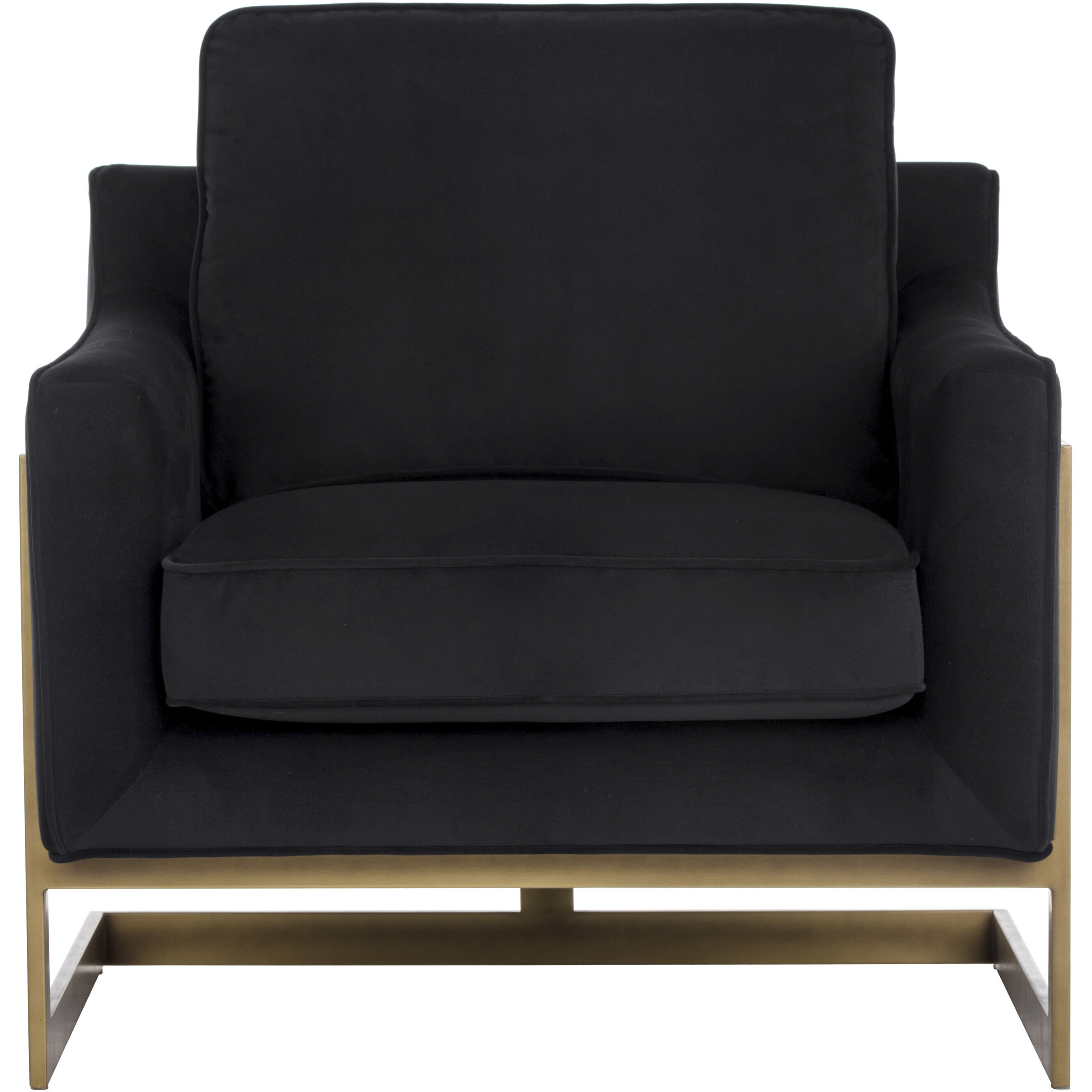 Kalmin Abbington Black Lounge Chair